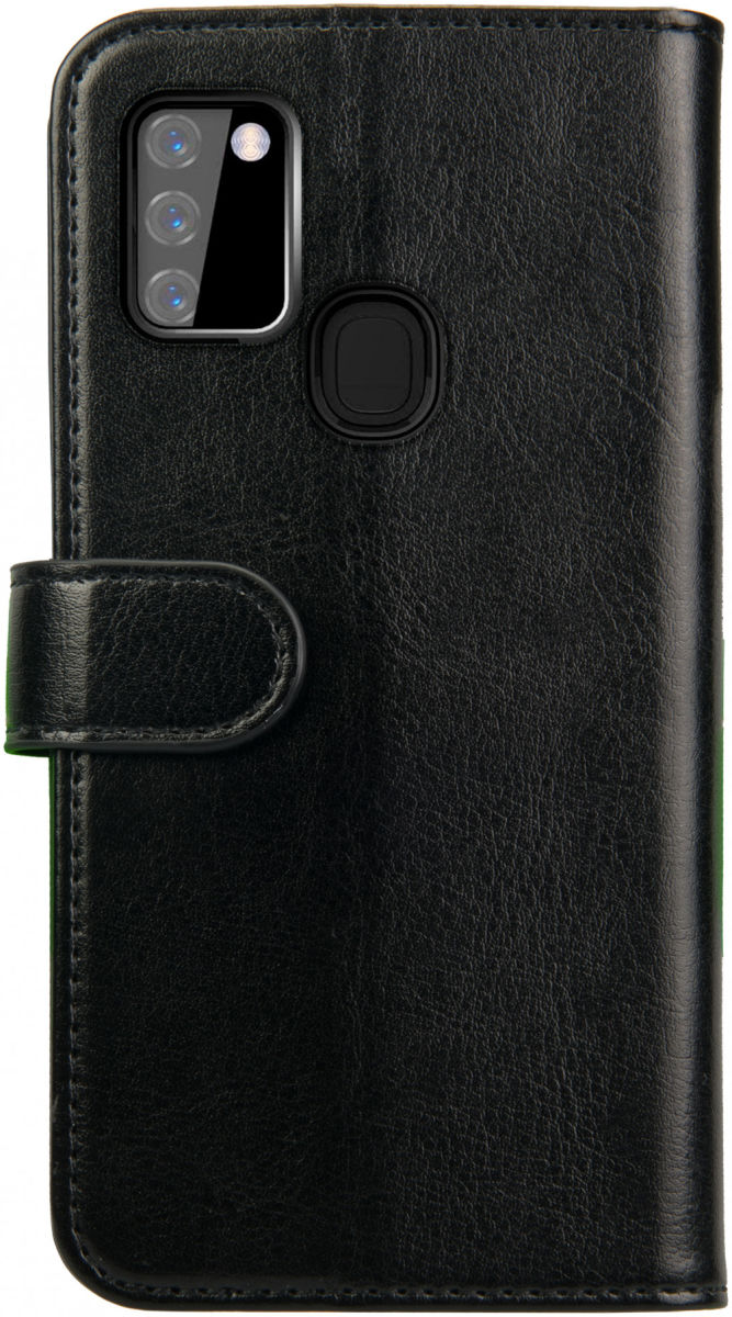Rosso Element Samsung Galaxy M21 Hoesje Book Cover Zwart afbeelding 2