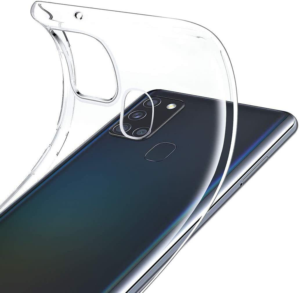 Samsung Galaxy A21S Hoesje Dun TPU Transparant afbeelding 8