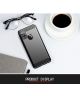 Samsung Galaxy A21S Hoesje Geborsteld TPU Flexibel Zwart
