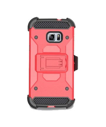 Samsung Galaxy Xcover 4/4S Hybride Kickstand Hoesje Rood Hoesjes