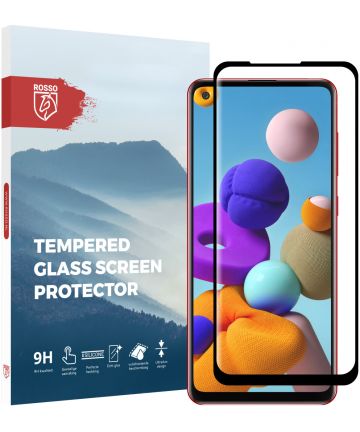 Rosso Samsung Galaxy A21S 9H Tempered Glass Screen Protector Screen Protectors
