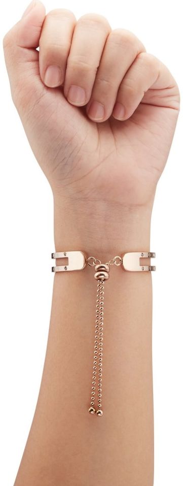 Geschikt voor Apple Watch 41MM Bandje Metalen Armband Roze afbeelding 5