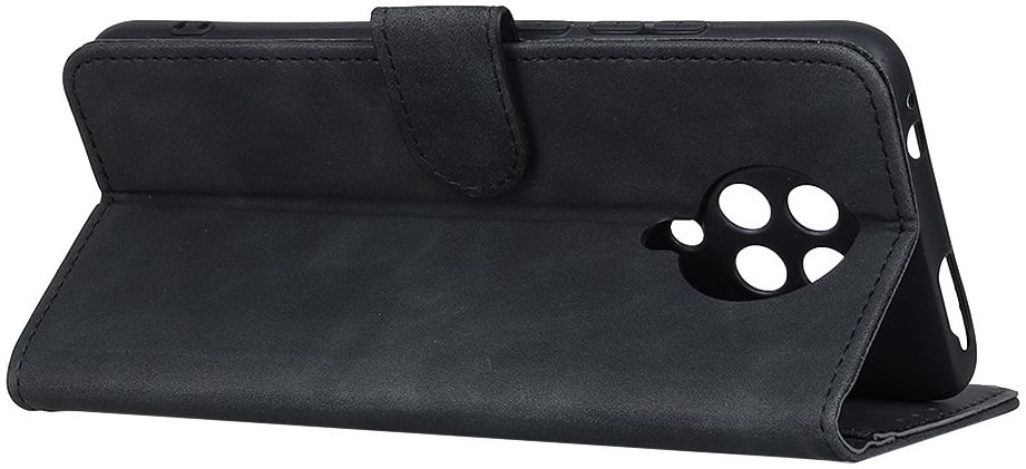KHAZNEH Xiaomi Poco F2 Pro Hoesje Retro Wallet Book Case Zwart afbeelding 10