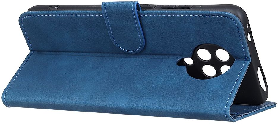 KHAZNEH Xiaomi Poco F2 Pro Hoesje Retro Wallet Book Case Blauw afbeelding 3