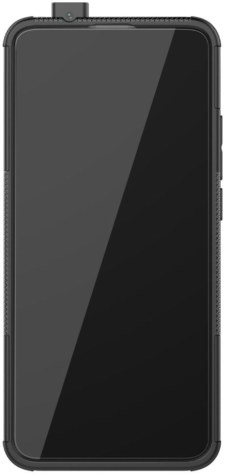 Xiaomi Poco F2 Pro Robuust Hybride Hoesje Zwart afbeelding 4