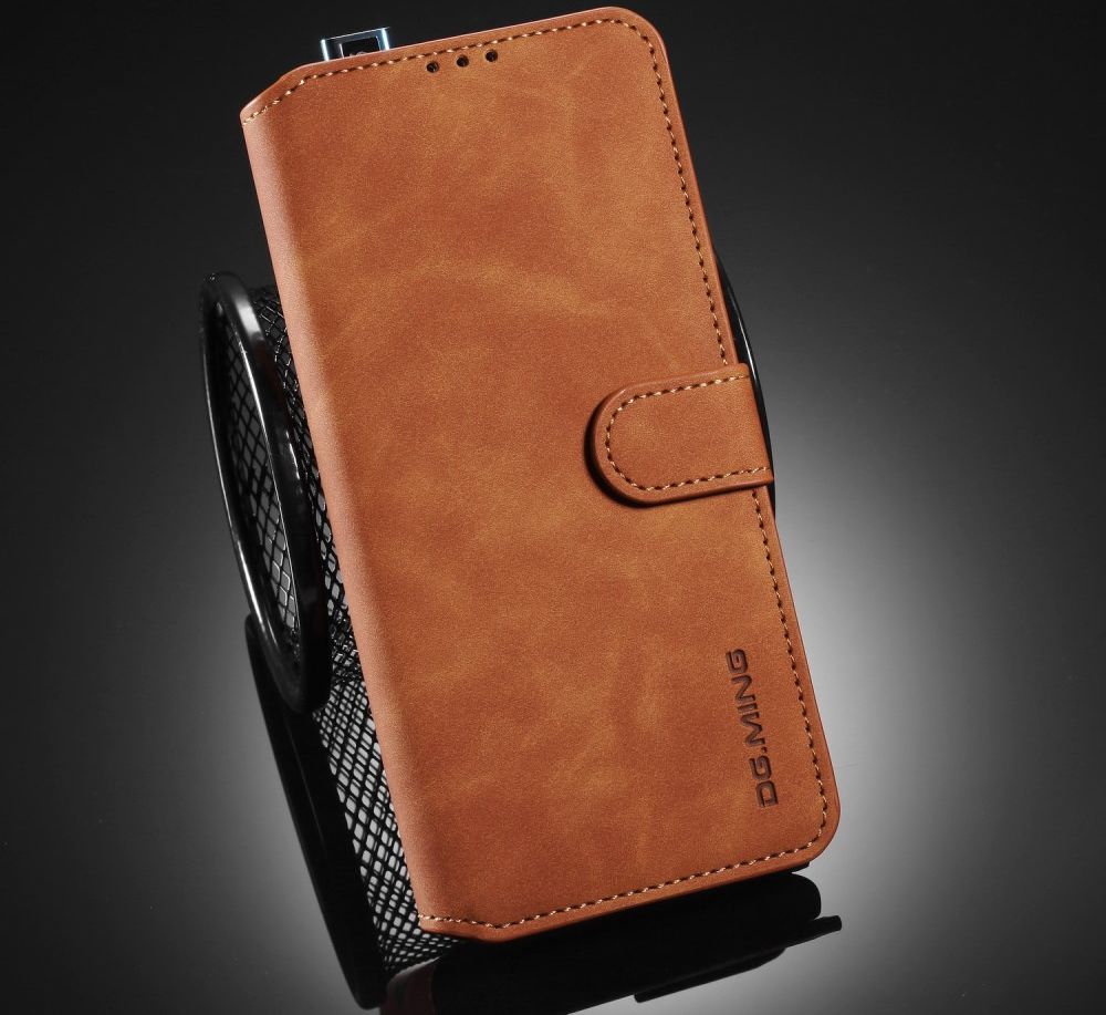 Xiaomi Poco F2 Pro Retro Portemonnee Hoesje Bruin afbeelding 13