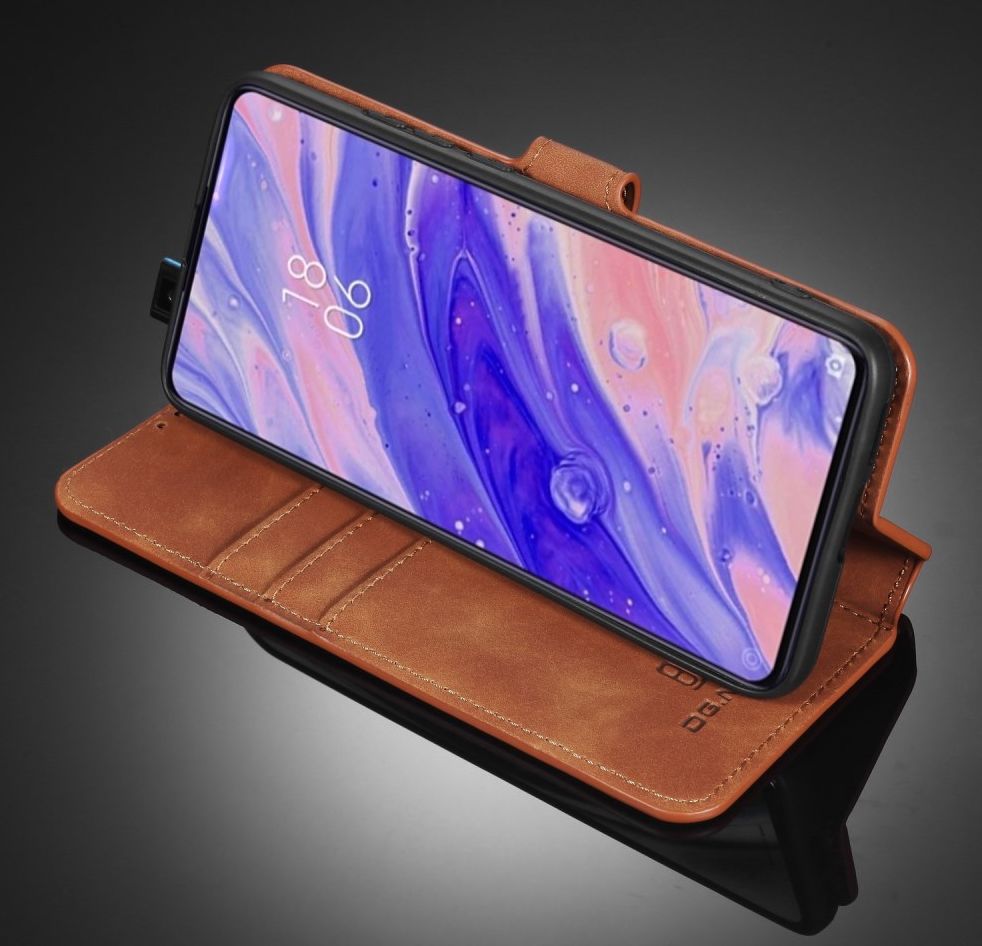 Xiaomi Poco F2 Pro Retro Portemonnee Hoesje Bruin afbeelding 4