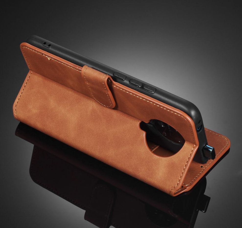 Xiaomi Poco F2 Pro Retro Portemonnee Hoesje Bruin afbeelding 5