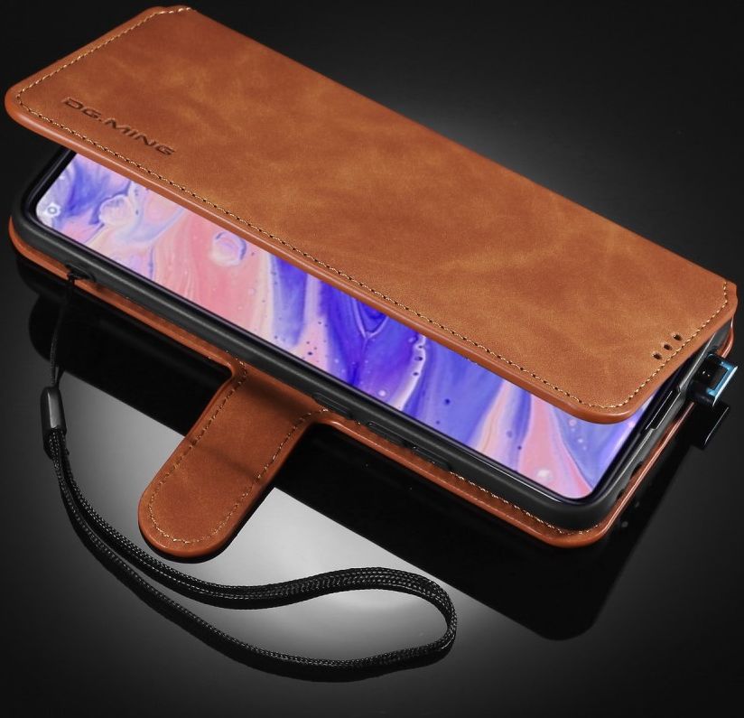 Xiaomi Poco F2 Pro Retro Portemonnee Hoesje Bruin afbeelding 7