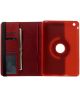 Apple iPad 3 / 2 / 1 Hoesje Rotary Stand Case Rood