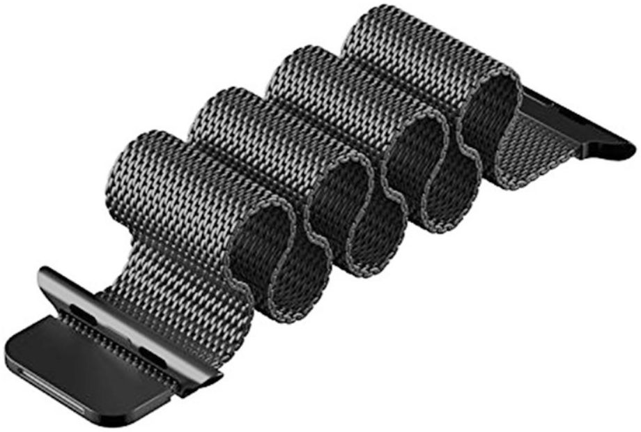 Apple Watch 1-9/SE/Ultra 49/45/44/42MM Bandje Magneetsluiting Grijs afbeelding 6