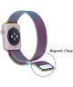 Apple Watch 45MM / 44MM / 42MM Bandje Milanese Staal Magneetsluiting Color