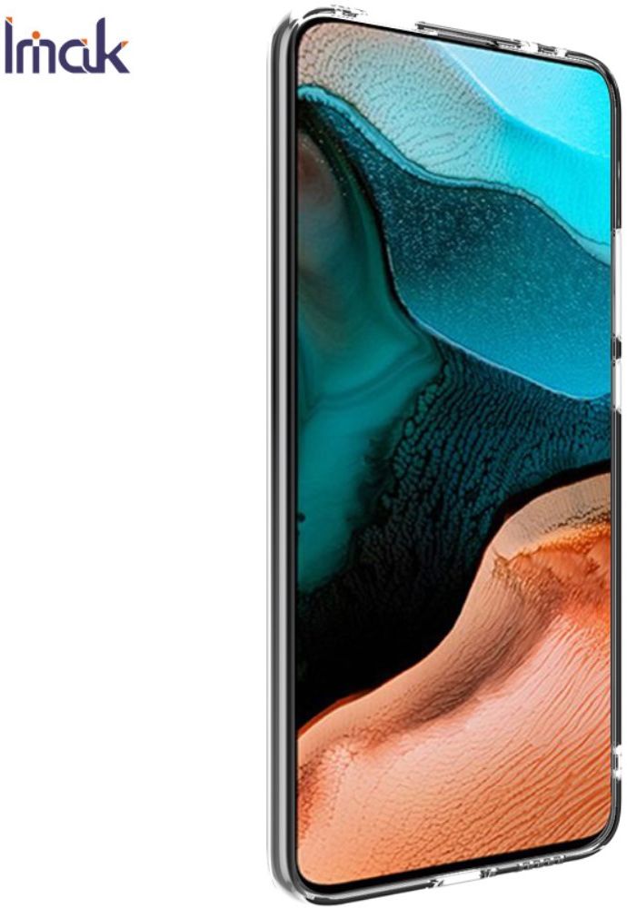 IMAK UX-5 Xiaomi Poco F2 Pro Hoesje Flexibel en Dun TPU Transparant afbeelding 4
