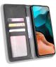 Xiaomi Poco F2 Pro Hoesje Book Case Retro Portemonnee Zwart