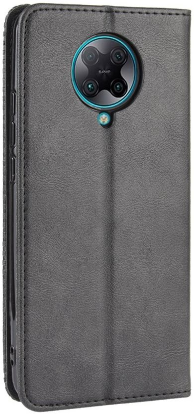 Xiaomi Poco F2 Pro Hoesje Book Case Retro Portemonnee Zwart afbeelding 9