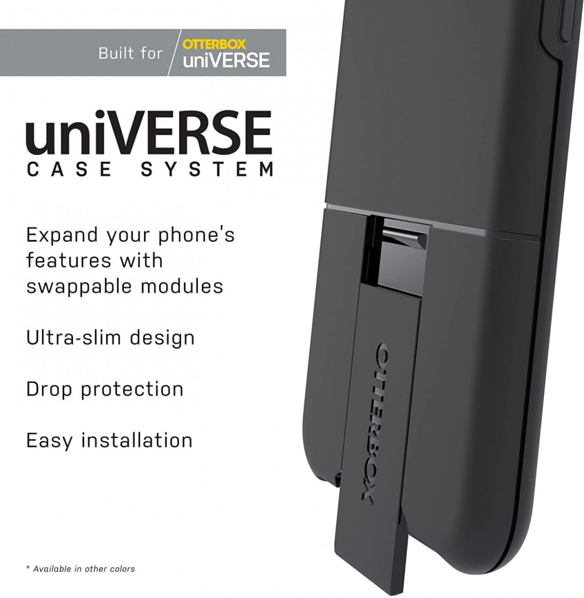 OtterBox uniVERSE Series iPhone SE (2020/2022) / 8 / 7 Hoesje Zwart afbeelding 12