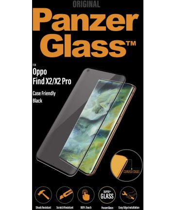 PanzerGlass Oppo Find X2 / X2 Pro Case Friendly Screenprotector Screen Protectors