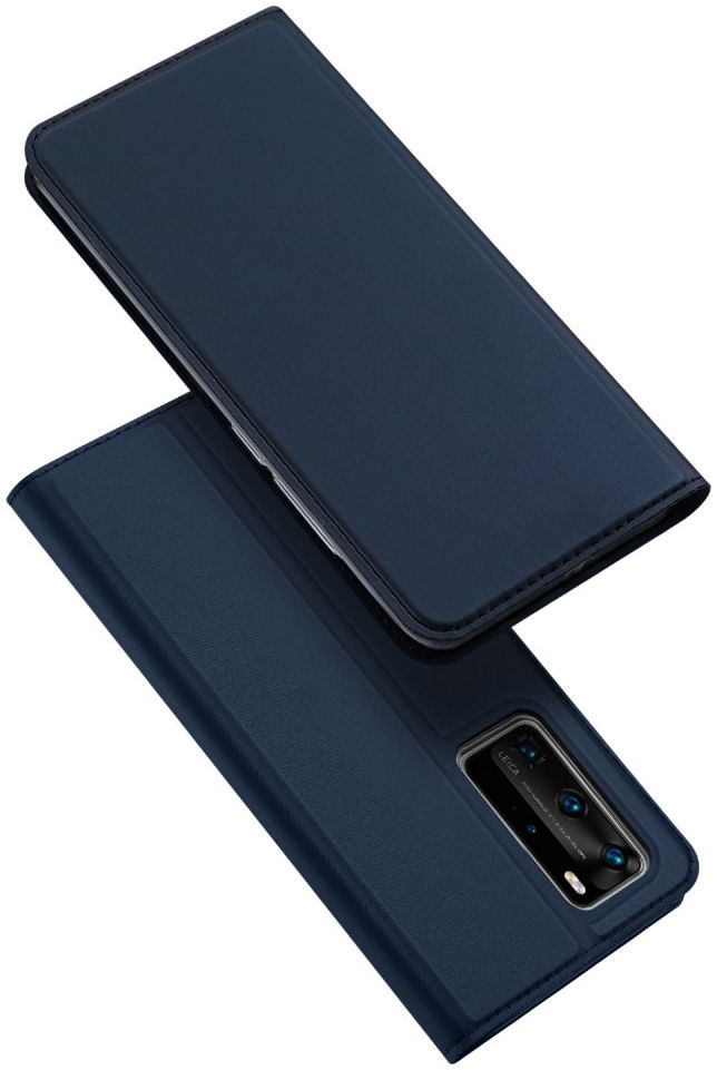 Dux Ducis Skin Pro Series Huawei P40 Pro Hoesje Portemonnee Blauw afbeelding 4