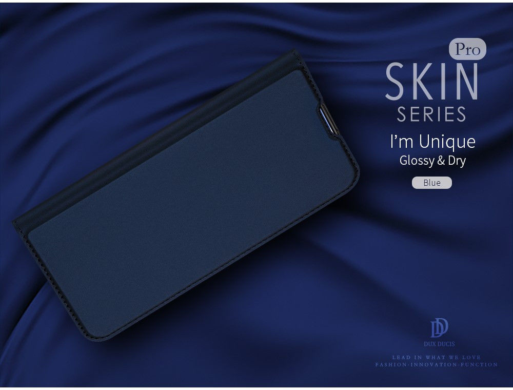 Dux Ducis Skin Pro Series Oppo Find X2 Neo Hoesje Portemonnee Blauw afbeelding 8