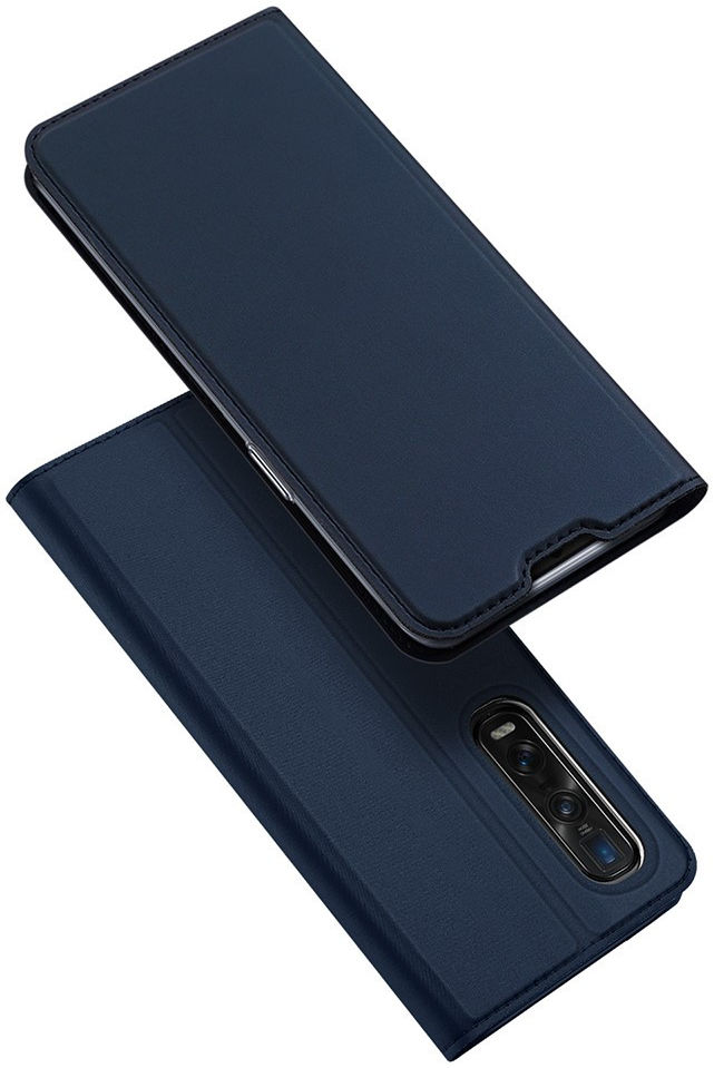Dux Ducis Skin Pro Series Oppo Find X2 Pro Hoesje Portemonnee Blauw afbeelding 4