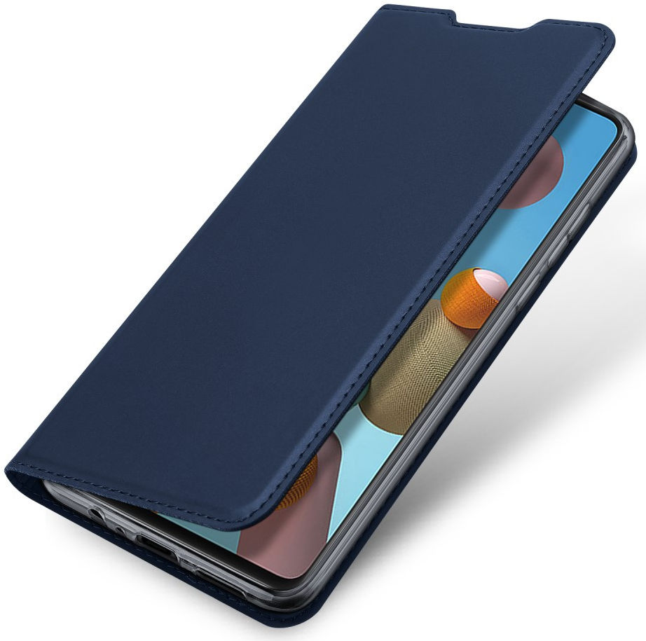 Dux Ducis Skin Pro Series Samsung Galaxy A21s Hoesje Portemonnee Blauw afbeelding 1