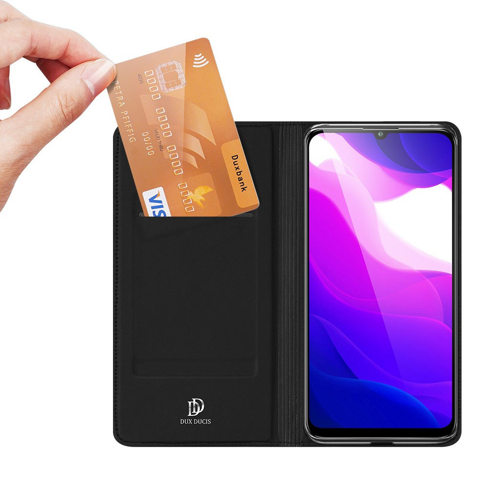 Dux Ducis Skin Pro Series Xiaomi Mi 10 Lite Hoesje Portemonnee Zwart afbeelding 5