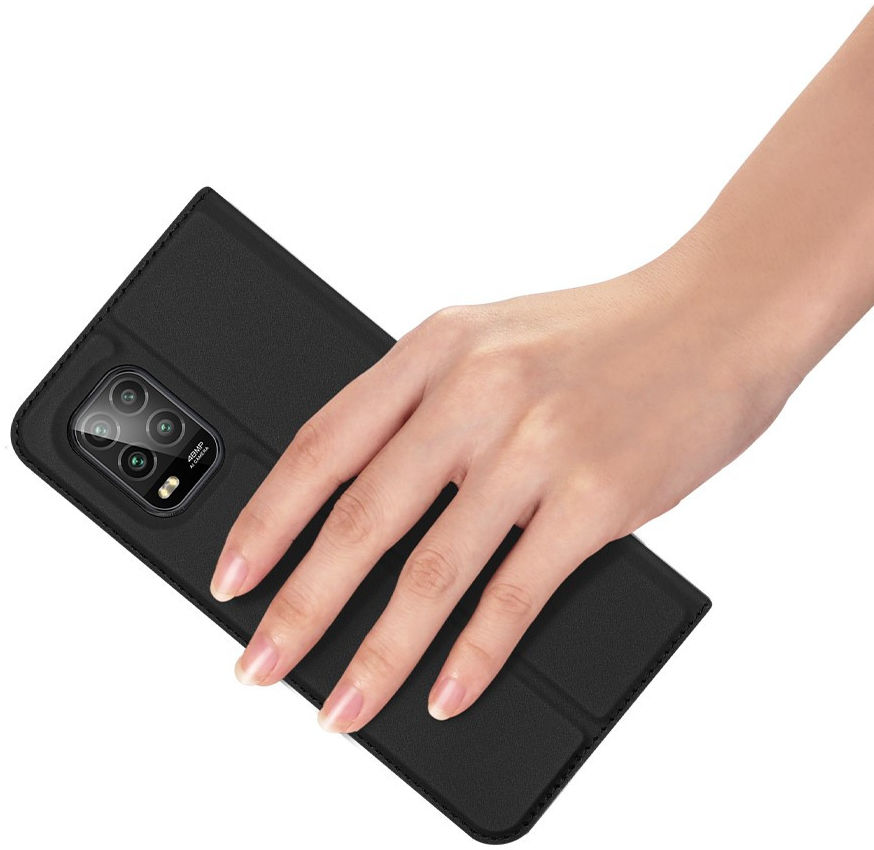 Dux Ducis Skin Pro Series Xiaomi Mi 10 Lite Hoesje Portemonnee Zwart afbeelding 7