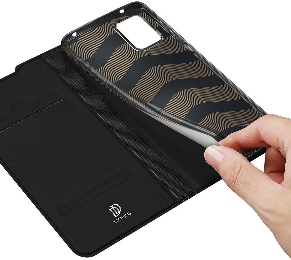 Dux Ducis Skin Pro Series Xiaomi Mi 10 Lite Hoesje Portemonnee Zwart afbeelding 8