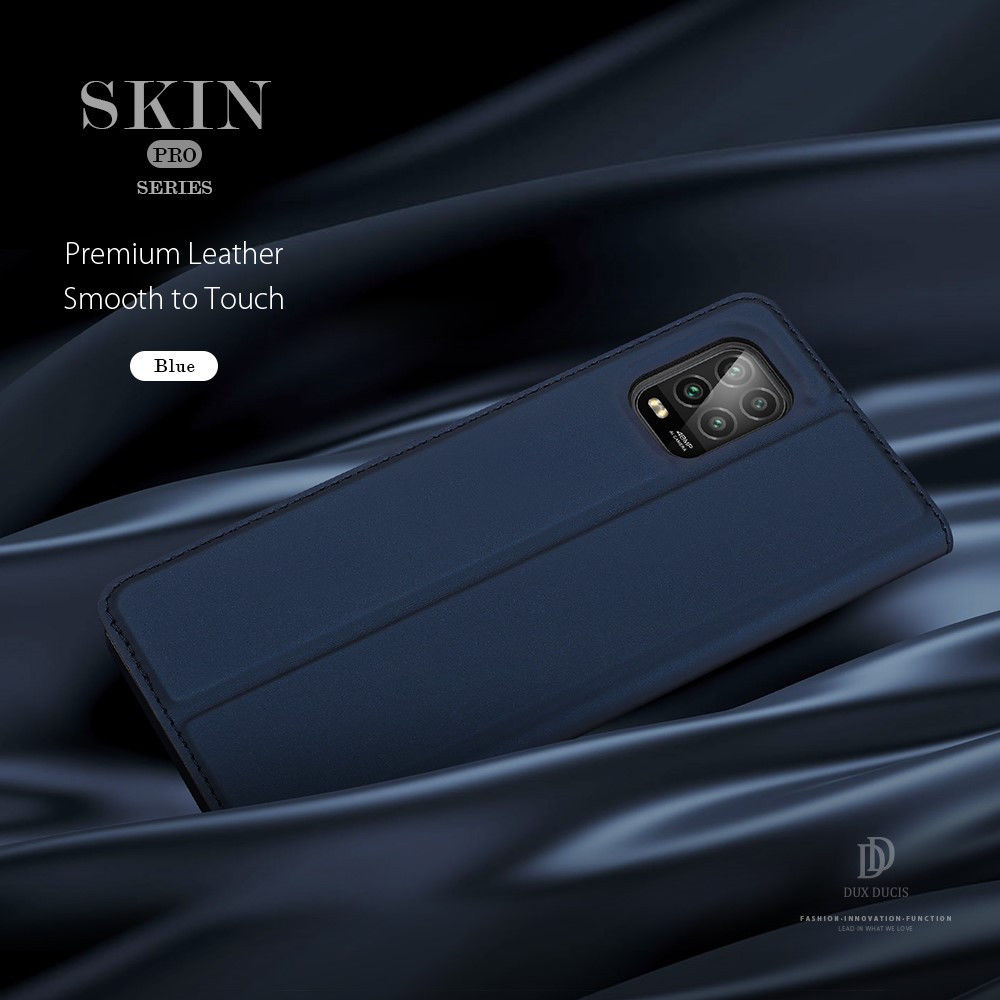 Dux Ducis Skin Pro Series Xiaomi Mi 10 Lite Hoesje Portemonnee Blauw afbeelding 6