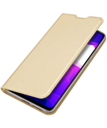 Dux Ducis Skin Pro Series Xiaomi Mi 10 Lite Hoesje Portemonnee Goud Hoesjes