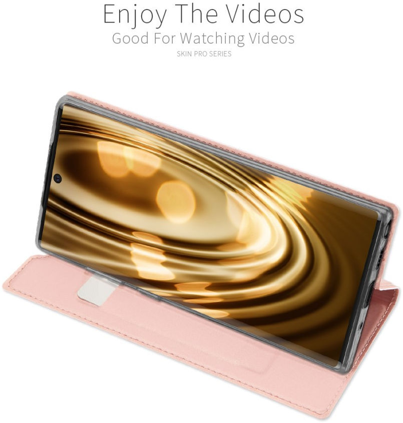 Dux Ducis Skin Pro Series Xiaomi Note 10 Pro Hoesje Portemonnee Roze afbeelding 18