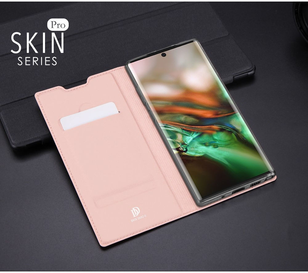 Dux Ducis Skin Pro Series Xiaomi Note 10 Pro Hoesje Portemonnee Roze afbeelding 25