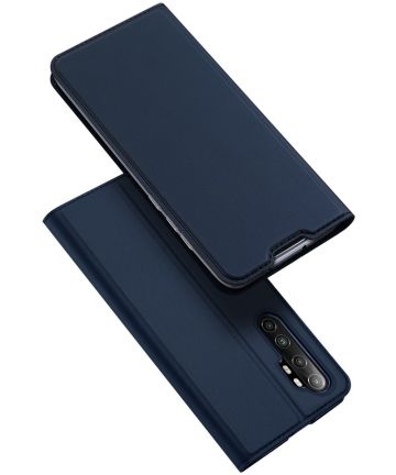 Dux Ducis Skin Pro Series Xiaomi Note 10 Lite Hoesje Portemonnee Blauw Hoesjes