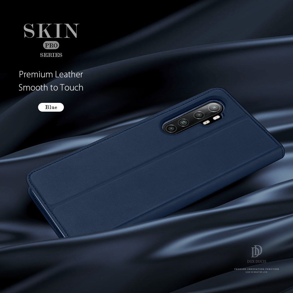 Dux Ducis Skin Pro Series Xiaomi Note 10 Lite Hoesje Portemonnee Blauw afbeelding 11
