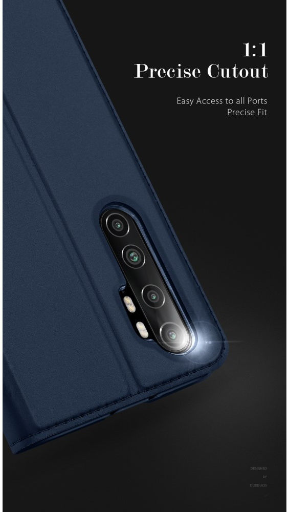 Dux Ducis Skin Pro Series Xiaomi Note 10 Lite Hoesje Portemonnee Blauw afbeelding 13