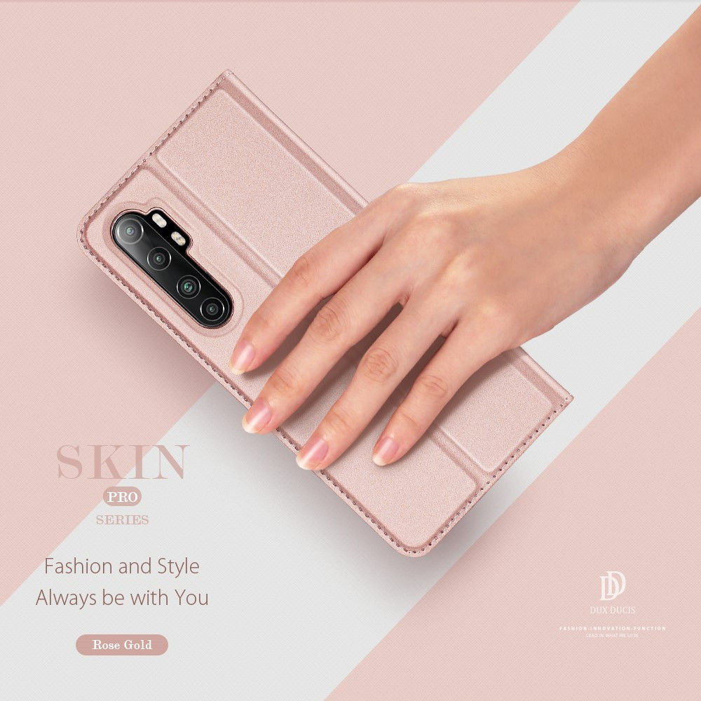 Dux Ducis Skin Pro Series Xiaomi Note 10 Lite Hoesje Portemonnee Blauw afbeelding 16
