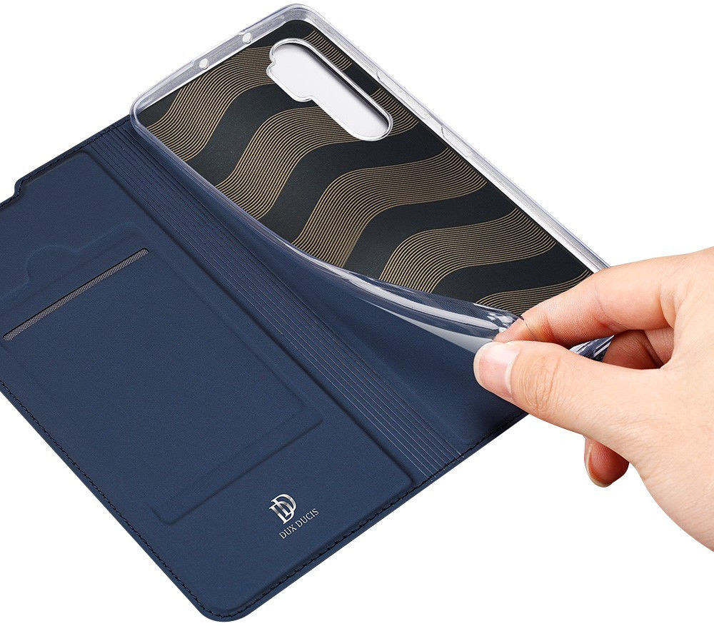 Dux Ducis Skin Pro Series Xiaomi Note 10 Lite Hoesje Portemonnee Blauw afbeelding 8