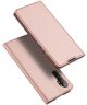 Dux Ducis Skin Pro Series Xiaomi Note 10 Lite Hoesje Portemonnee Roze