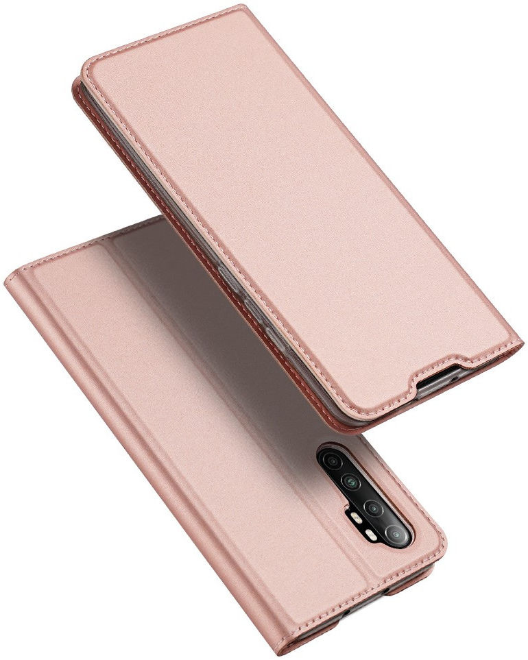 Dux Ducis Skin Pro Series Xiaomi Note 10 Lite Hoesje Portemonnee Roze afbeelding 1