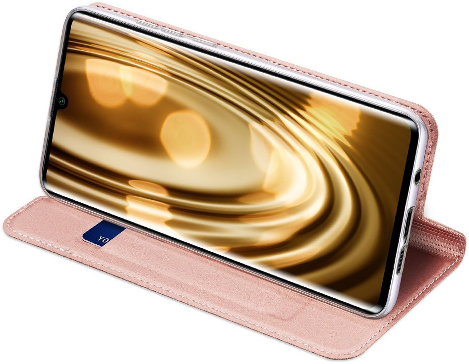 Dux Ducis Skin Pro Series Xiaomi Note 10 Lite Hoesje Portemonnee Roze afbeelding 4