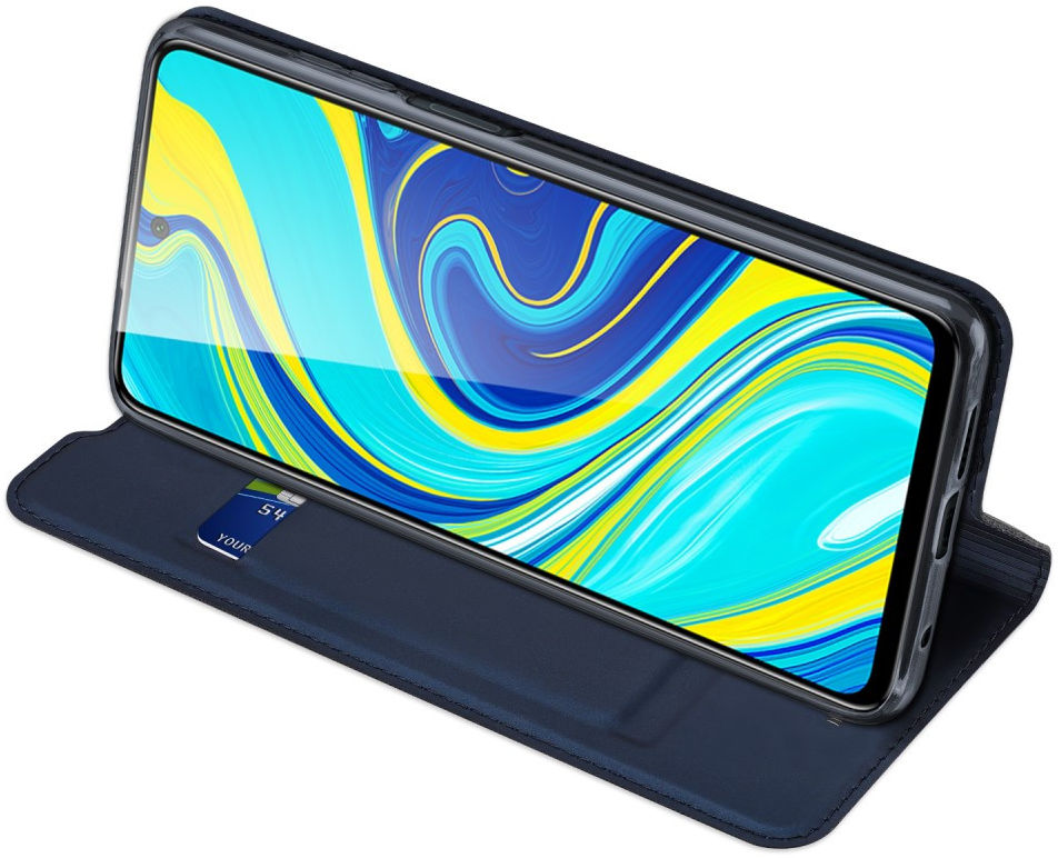 Dux Ducis Skin Pro Series Redmi Note 9S / Note 9 Pro Hoesje Blauw afbeelding 6