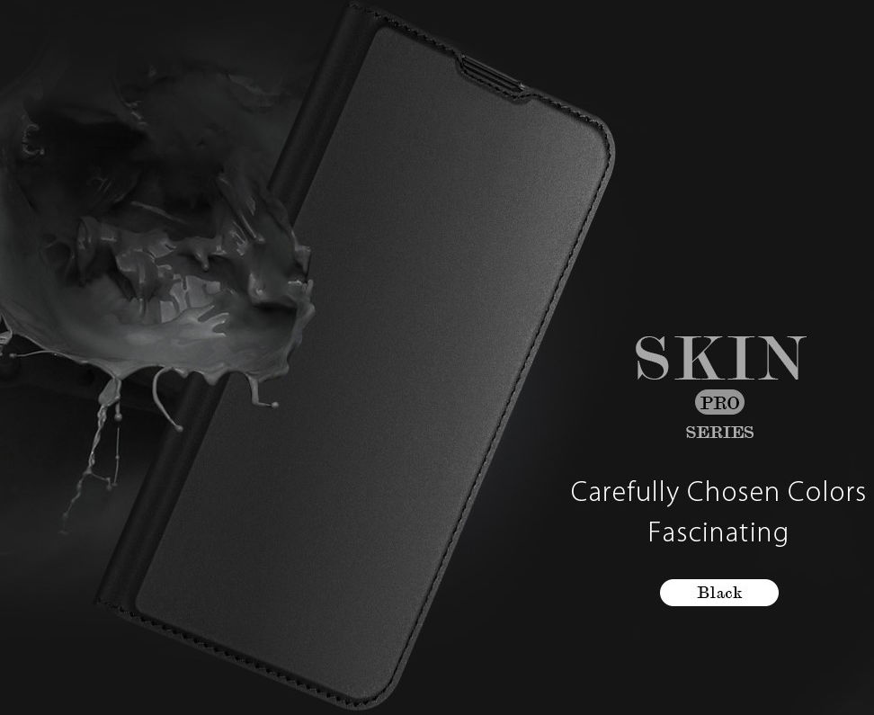 Dux Ducis Skin Pro Series Xiaomi Redmi Note 9 Hoesje Portemonnee Zwart afbeelding 12