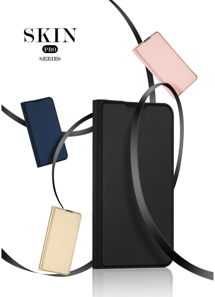 Dux Ducis Skin Pro Series Xiaomi Redmi Note 9 Hoesje Portemonnee Zwart afbeelding 14