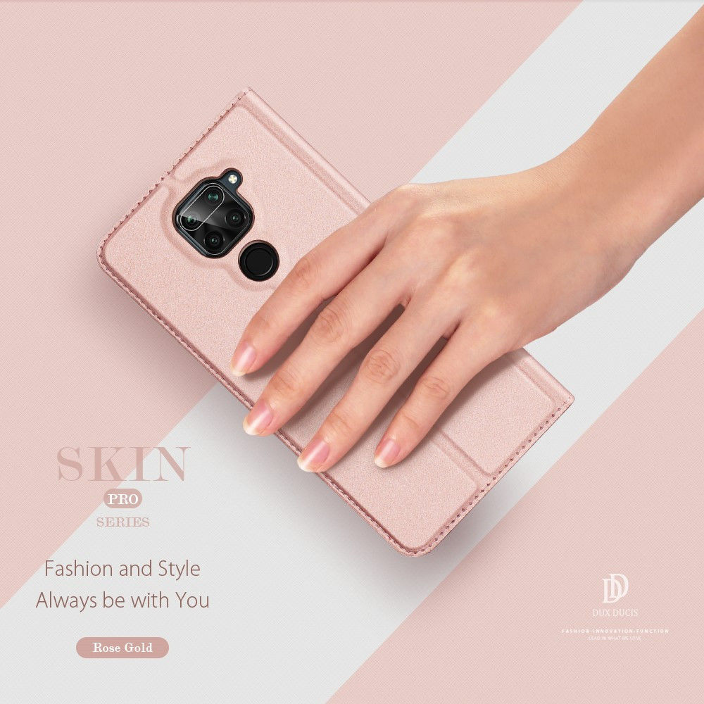 Dux Ducis Skin Pro Series Xiaomi Redmi Note 9 Hoesje Portemonnee Zwart afbeelding 18