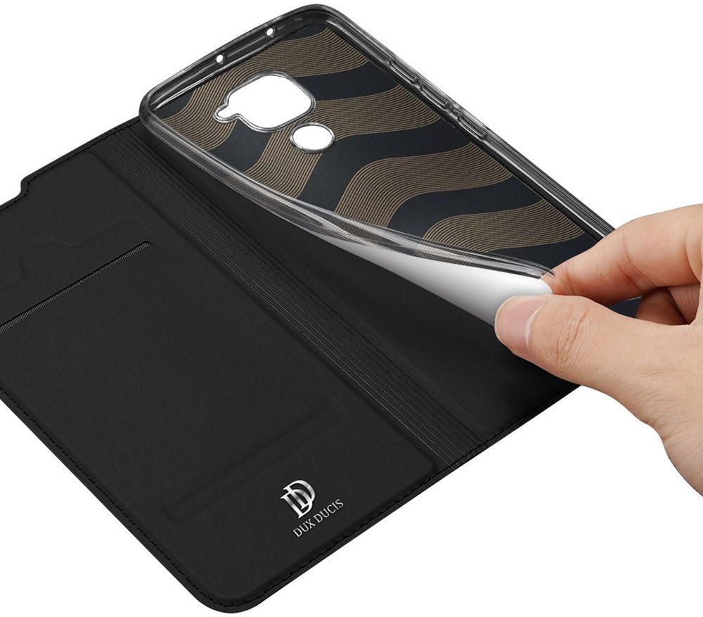 Dux Ducis Skin Pro Series Xiaomi Redmi Note 9 Hoesje Portemonnee Zwart afbeelding 8