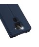 Dux Ducis Skin Pro Series Xiaomi Redmi Note 9 Hoesje Portemonnee Blauw