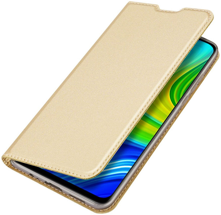 Dux Ducis Skin Pro Series Xiaomi Redmi Note 9 Hoesje Portemonnee Goud afbeelding 5