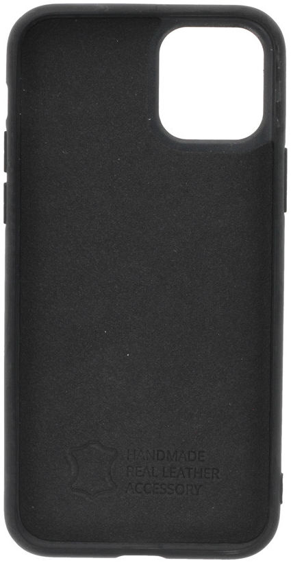 Minim 2-in-1 iPhone 11 Pro Hoesje Book Case en Back Cover Leer Zwart afbeelding 4