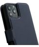 Minim 2-in-1 iPhone 11 Pro Hoesje Book Case en Back Cover Leer Blauw
