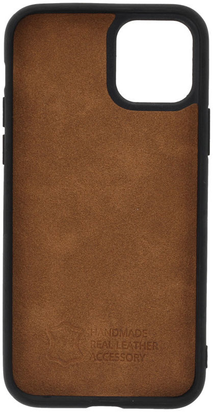 Minim 2-in-1 Apple iPhone 11 Pro Hoesje Book Case en Back Cover Bruin afbeelding 4